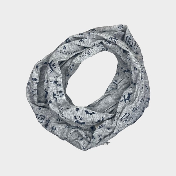 Zara Gray Winter Wonderland Infinity Scarf - Picture 1 of 4